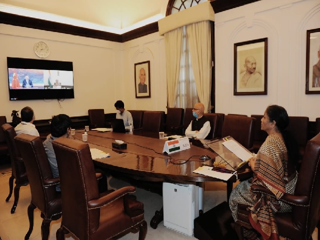 Finance Minister Nirmala Sitharaman attends 5th Annual Board of Governors Meeting of AIIB